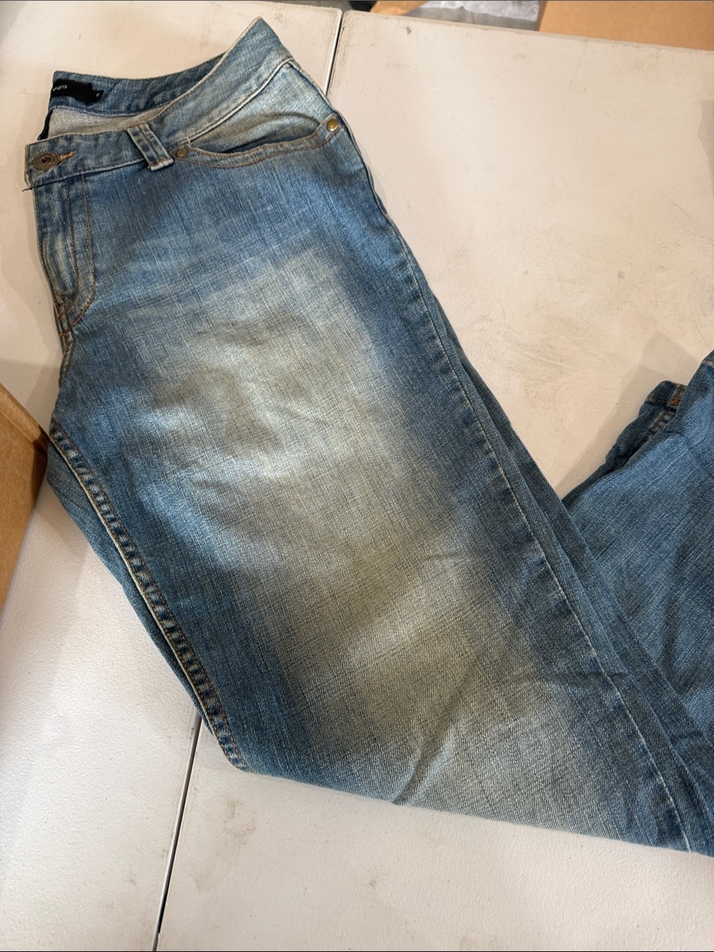Calvin Klein Jeans Light Blue Washed Women's Jeans